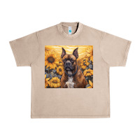 French Oak boxer dog Urban Heavy Tee - Unal Design