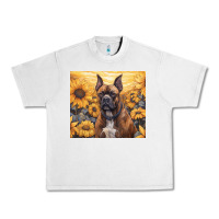 Lunar Rock boxer dog Urban Heavy Tee - Unal Design