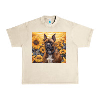 Sandshell boxer dog Urban Heavy Tee - Unal Design