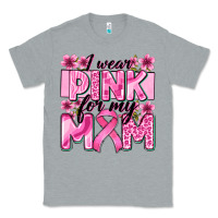 Heather Grey i wear pink for my mom Classic Tee - Zillion Design Studio