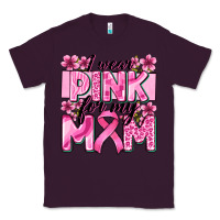 Plum i wear pink for my mom Classic Tee - Zillion Design Studio