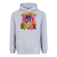 Heather Grey too cute to spook with owl Heavyweight Hoodie - Artiststas