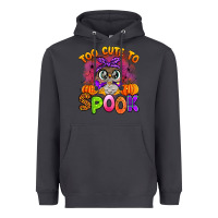 Smoke too cute to spook with owl Heavyweight Hoodie - Artiststas