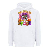 White too cute to spook with owl Heavyweight Hoodie - Artiststas