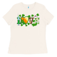 Bone st.patrick's nurse love heart stethoscope Ladies Tee - BarkalooDesign