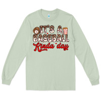 Matcha it s a baseball kinda day Long Sleeve Tee - Zillion Design Studio