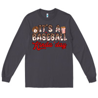 Smoke it s a baseball kinda day Long Sleeve Tee - Zillion Design Studio