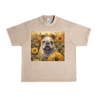 French Oak bulldog Urban Heavy Tee - Unal Design