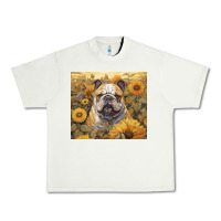 Pistachio bulldog Urban Heavy Tee - Unal Design