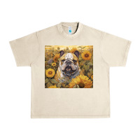 Sandshell bulldog Urban Heavy Tee - Unal Design