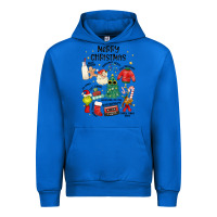 Cobalt merry christmas Urban Hoodie - MaliasSmallBusiness