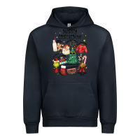 Navy merry christmas Urban Hoodie - MaliasSmallBusiness