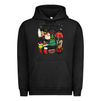 Pigment Black merry christmas Urban Hoodie - MaliasSmallBusiness