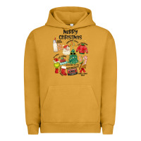 Pigment Peanut Butter merry christmas Urban Hoodie - MaliasSmallBusiness
