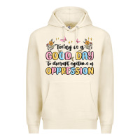 Tofu today is a good day to disrupt systems of oppressi Premium Hoodie - MaliasSmallBusiness