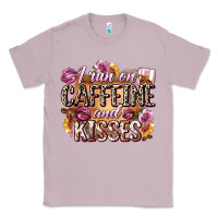 Lilac i run on caffeine and kisses Classic Tee - Zillion Design Studio