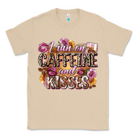 Mushroom i run on caffeine and kisses Classic Tee - Zillion Design Studio