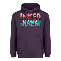 Plum inked mama Heavyweight Hoodie - AdoDesignShop