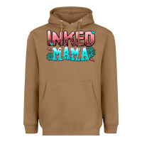 Toasted Coconut inked mama Heavyweight Hoodie - AdoDesignShop