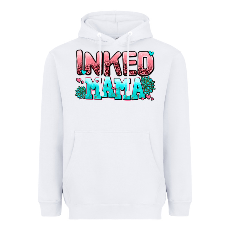 Inked Mama Heavyweight Hoodie by AdoDesignShop | Teevron