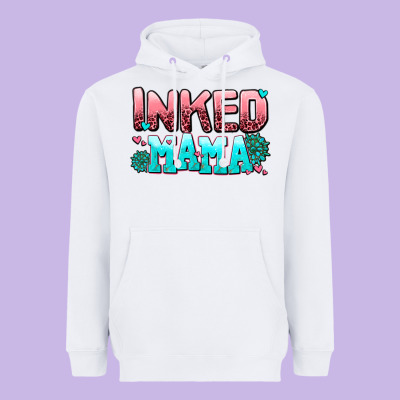 Inked Mama Heavyweight Hoodie Designed By Adodesignshop