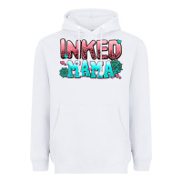 White inked mama Heavyweight Hoodie - AdoDesignShop