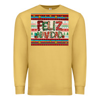 Antique Gold feliz navidad spanish christmas Premium Sweatshirt - Jasminsmagicworld