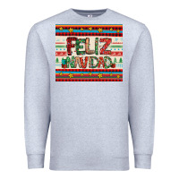 Heather Grey feliz navidad spanish christmas Premium Sweatshirt - Jasminsmagicworld