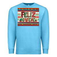 Ocean Blue feliz navidad spanish christmas Premium Sweatshirt - Jasminsmagicworld