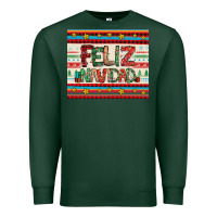 Sports Green feliz navidad spanish christmas Premium Sweatshirt - Jasminsmagicworld