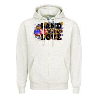 Land That We Love 4th Of July Zipper Hoodie | Teevron