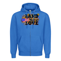 True Royal Land that we love 4th of July Zipper Hoodie - Neo Western