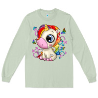 Matcha unicorn Long Sleeve Tee - Zillion Design Studio