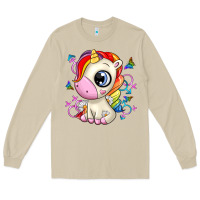Mushroom unicorn Long Sleeve Tee - Zillion Design Studio