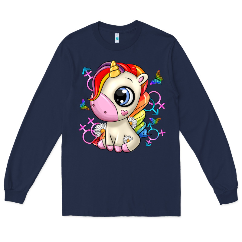 Unicorn Long Sleeve Tee by Zillion Design Studio | Teevron