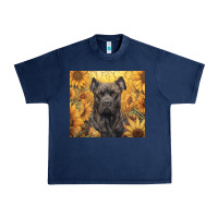Navy cane corso Urban Heavy Tee - Unal Design