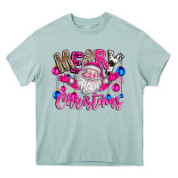 Arona merry Christmas santa Heavy Core Tee - CowhideDigitalArt