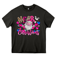 Asphalt merry Christmas santa Heavy Core Tee - CowhideDigitalArt