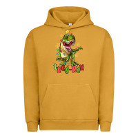 Pigment Peanut Butter tree rex trex christmas dinosaur Urban Hoodie - MaliasSmallBusiness