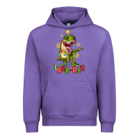 Tulip tree rex trex christmas dinosaur Urban Hoodie - MaliasSmallBusiness