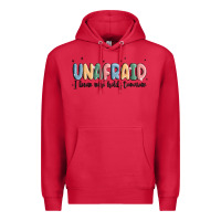 Cardinal unafraid Premium Hoodie - MaliasSmallBusiness