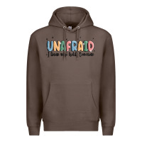 Coffee unafraid Premium Hoodie - MaliasSmallBusiness