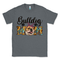 Charcoal Heather western bulldog mom Classic Tee - RanaPortraitStore