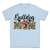 Dusty Blue western bulldog mom Classic Tee - RanaPortraitStore
