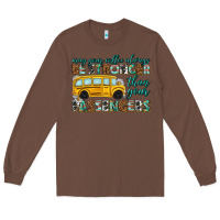 Chestnut may your coffee always Long Sleeve Tee - texasbilliewilder