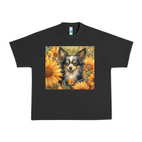 Pigment Black chihuahua Urban Heavy Tee - Unal Design