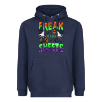 Navy freak in the sheets Heavyweight Hoodie - BundleAndBundleShop