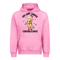 Fuchsia Pink out here looking tamalicious christmas tamale Urban Hoodie - MaliasSmallBusiness