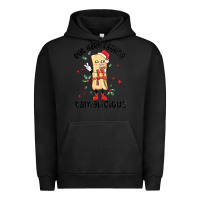 Pigment Black out here looking tamalicious christmas tamale Urban Hoodie - MaliasSmallBusiness