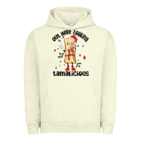 Pigment Pistachio out here looking tamalicious christmas tamale Urban Hoodie - MaliasSmallBusiness